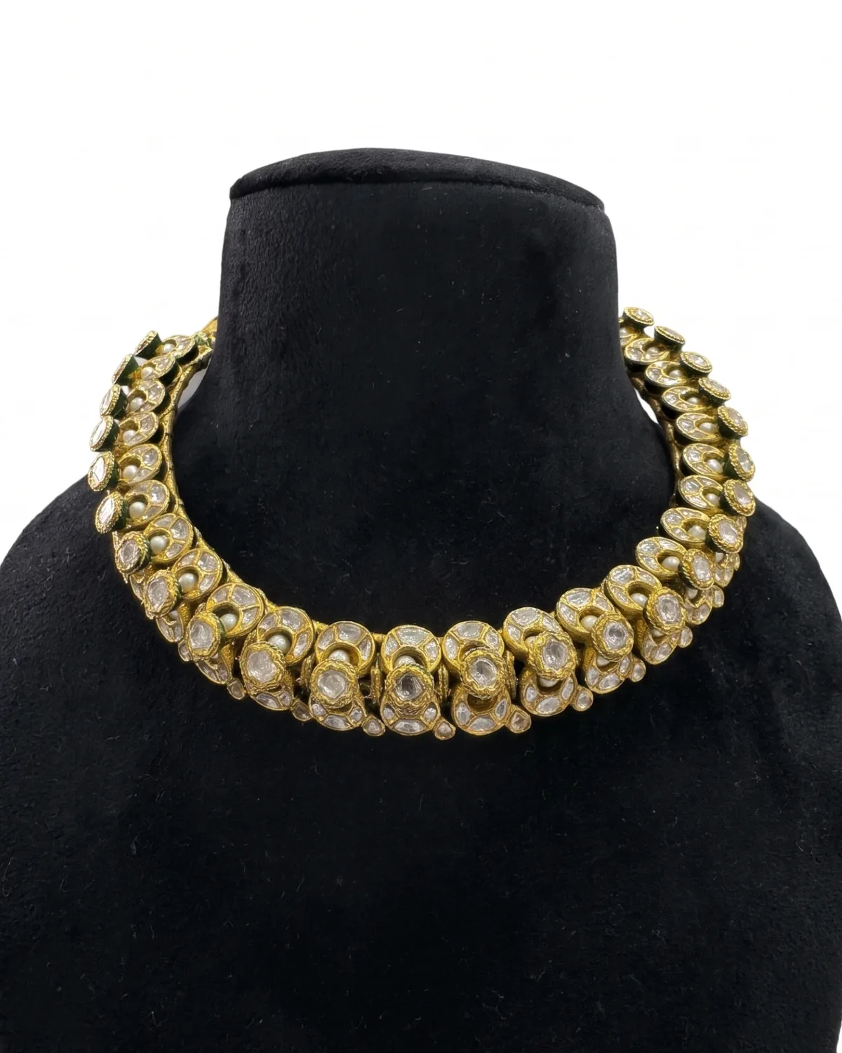 Chaand Diamond Polki Hasli